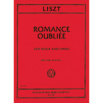 Romance Oubliee for Viola; Liszt (Int)