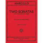Two Sonatas in C Major & G Major (op. 2/5 & 6) viola and piano; Benedetto Marcello (International)