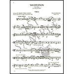 Meditation from "Thais" for viola and piano; Jules Massenet