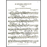 Etudes Speciales, op. 36, book 1, Viola; Jacques-Fereol Mazas (International)