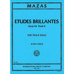 Etudes Brillantes, op.36, book 2, Viola; Jacques-Fereol Mazas (International)