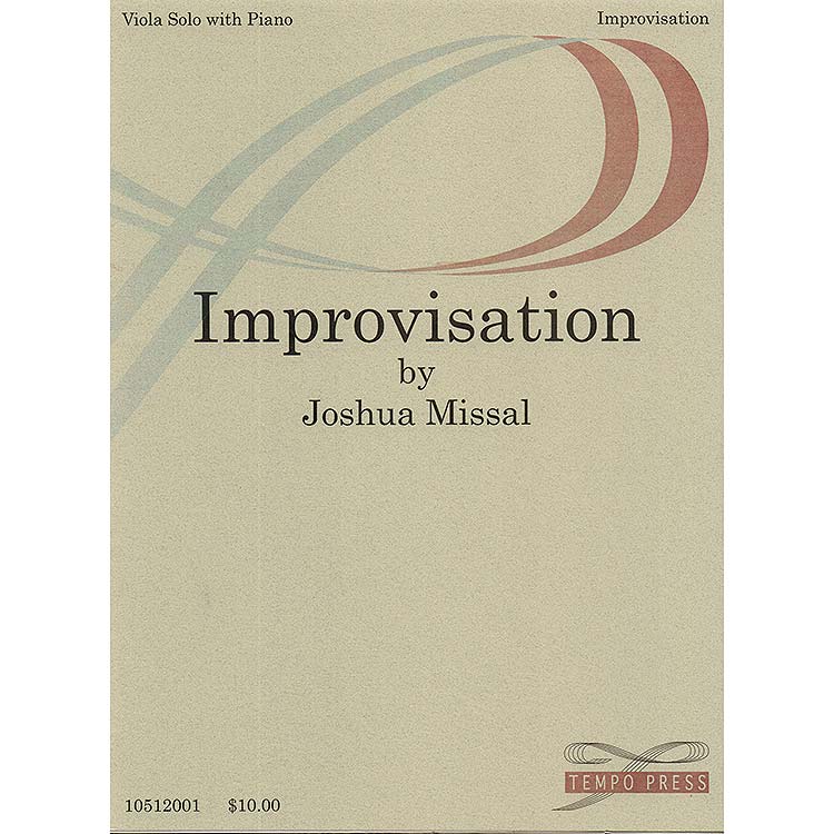 Improvisation for viola and piano; Joshua Missal (Tempo Press)