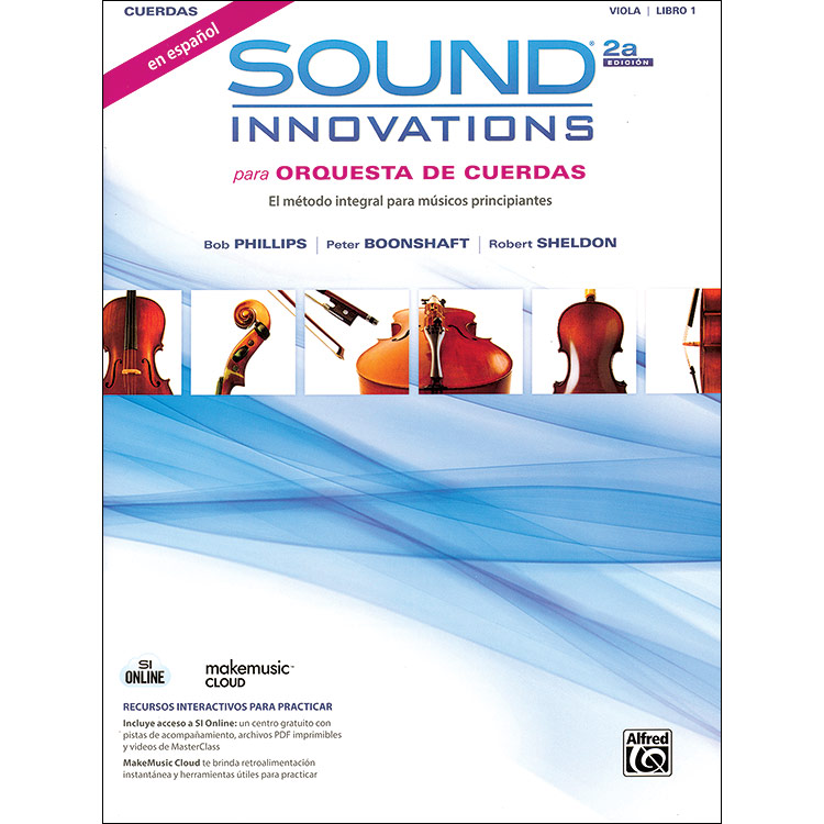 Sound Innovations para Orquesta de cuerdas, Libro 1, Segunda edición, en español, Viola