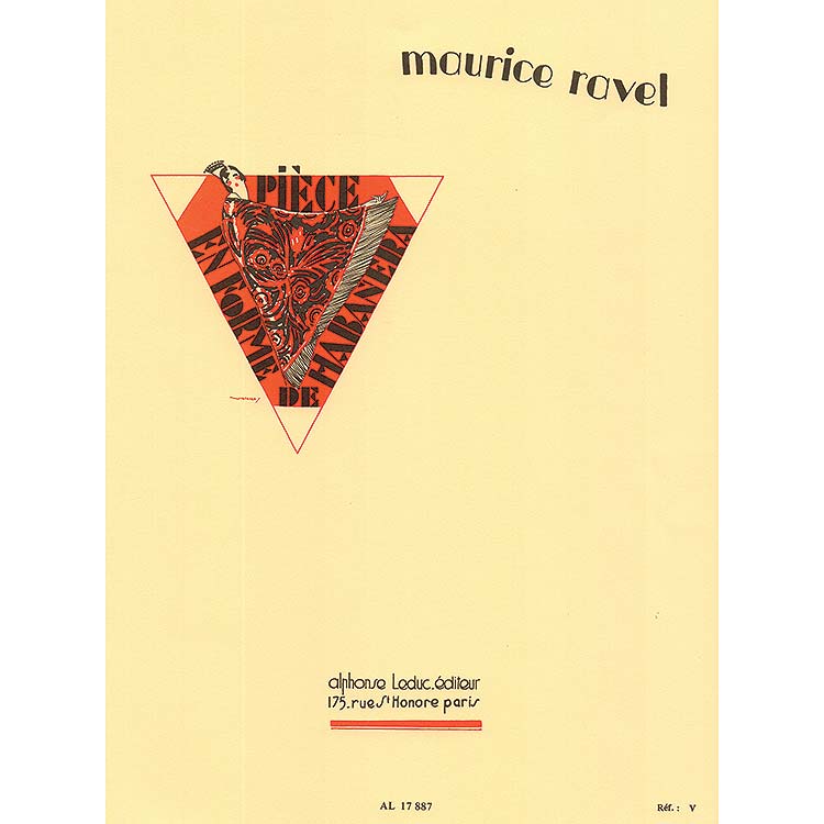 Piece en Forme de Habanera, viola and piano; Maurice Ravel (Alfonse Leduc)