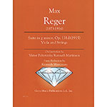 Suite in G minor, Op.131d/1, for viola and piano; Max Reger (Gems Music Publications)