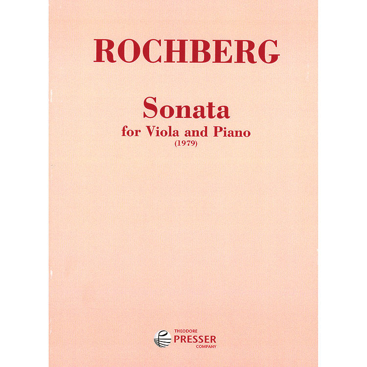 Sonata (1979) for Viola and Piano; Rochberg (TP)