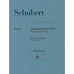 Sonata in A minor, D.821 ''Arpeggione'' for viola and piano (urtext); Franz Schubert