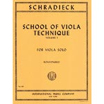 School of Technique,  Book 1, Viola; Schradieck (Int)