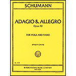 Adagio and Allegro, op. 70, viola; Robert Schumann (International)
