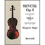 Forty Variations, opus 3 for viola; Otakar Sevcik (Bosworth)