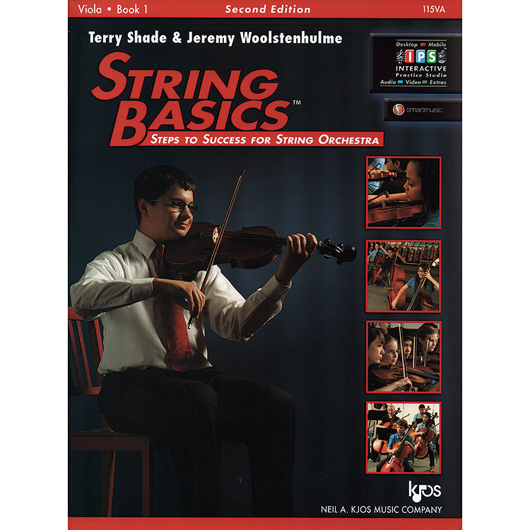 String Basics, Viola Book 1, with online audio access; Terry Shade and Jeremy Woolstenhulme (Neil A. Kjos Music)