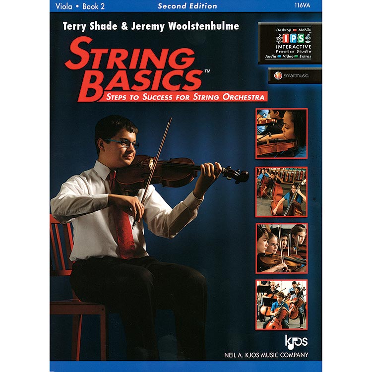 String Basics, Viola Book 2, with online audio access; Terry Shade and Jeremy Woolstenhulme (Neil A. Kjos Music)