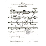 Elegie for solo viola (or violin); Igor Stravinsky (Boosey & Hawkes)