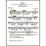 Elegie for solo viola (or violin); Igor Stravinsky (Boosey & Hawkes)