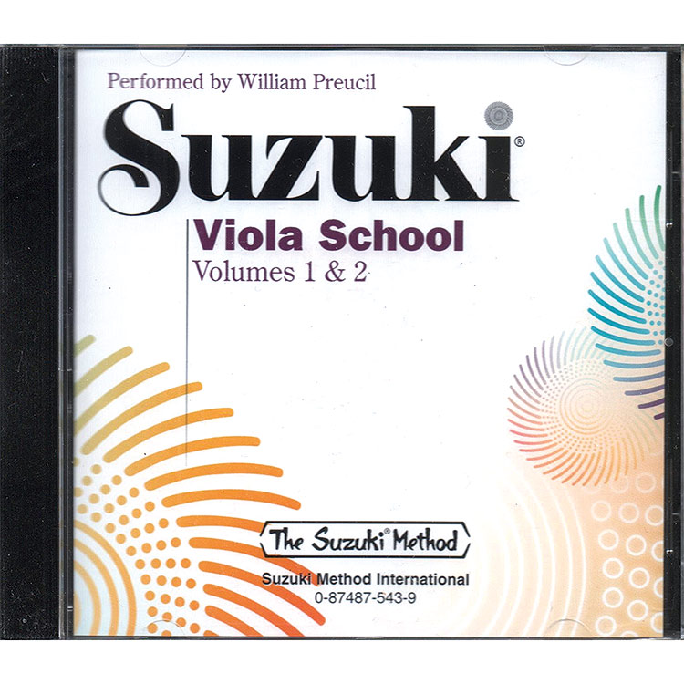Suzuki Viola School, CD volume 1-2 (Preucil)