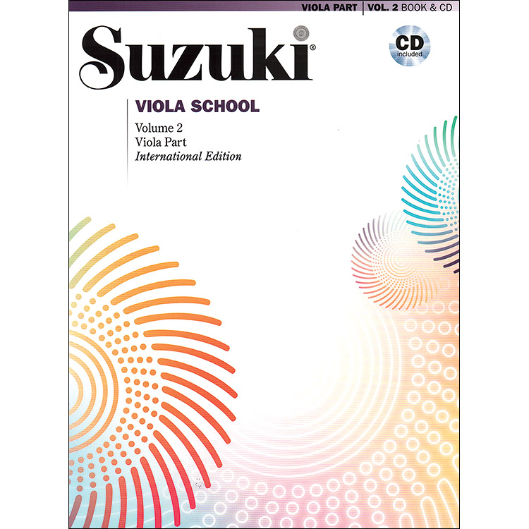 Suzuki Viola School, Volume 2, Book with CD - International