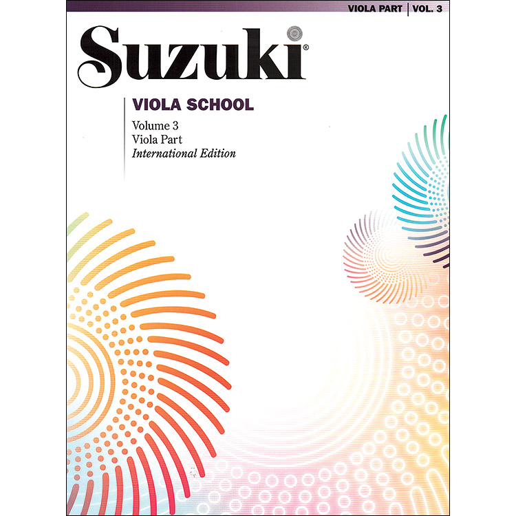 Suzuki Viola School, Volume 3 - International Edition