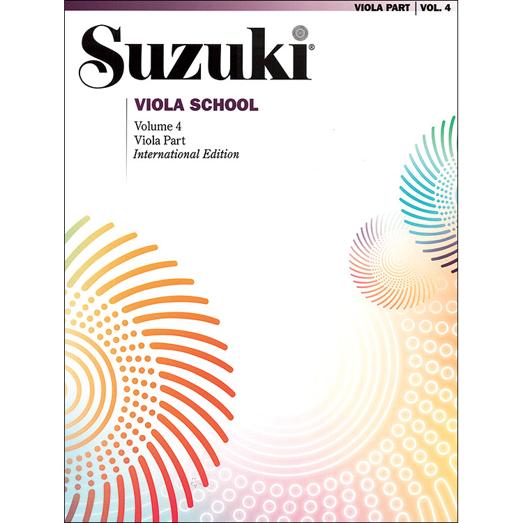 Suzuki Viola School, Volume 4 - International