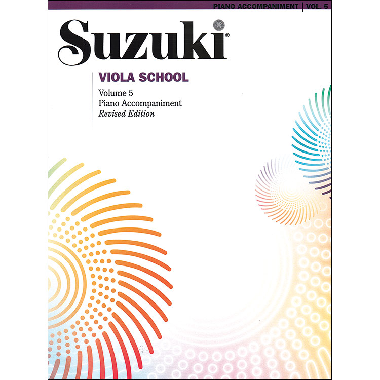 Suzuki Viola School, Volume 5, Piano accompaniment - Revised Edition