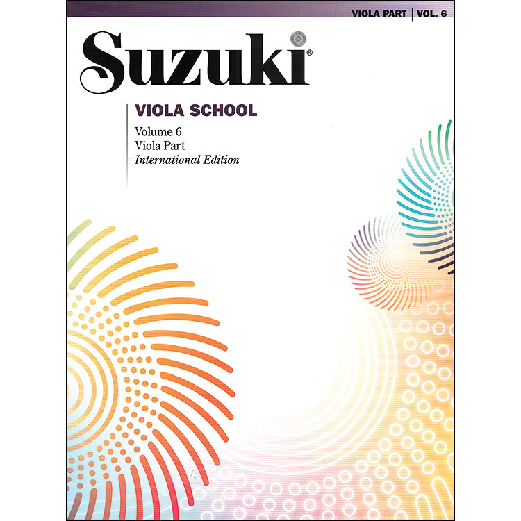 Suzuki Viola School, Volume 6 - International Edition