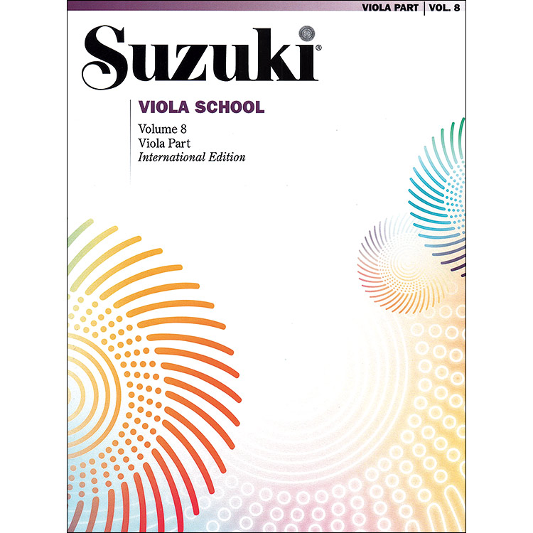 Suzuki Viola School, Volume 8 - International Edition