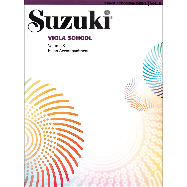 Suzuki Viola School, Volume 8, Piano accompaniment