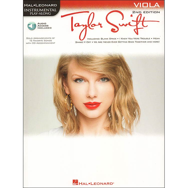 Taylor Swift with Play Along access, 2nd edition for Viola (Hal Leonard)