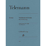 Concerto in G minor, TWV 51: G9 for viola and piano (urtext); Georg Philipp Telemann
