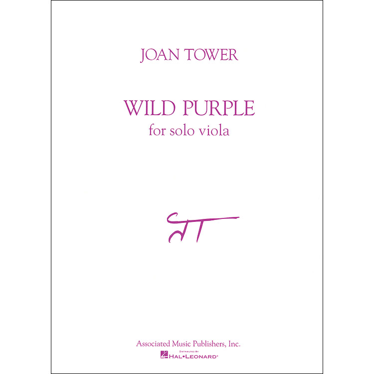 Wild Purple for solo viola by Joan Tower (Associated Music Publishers)