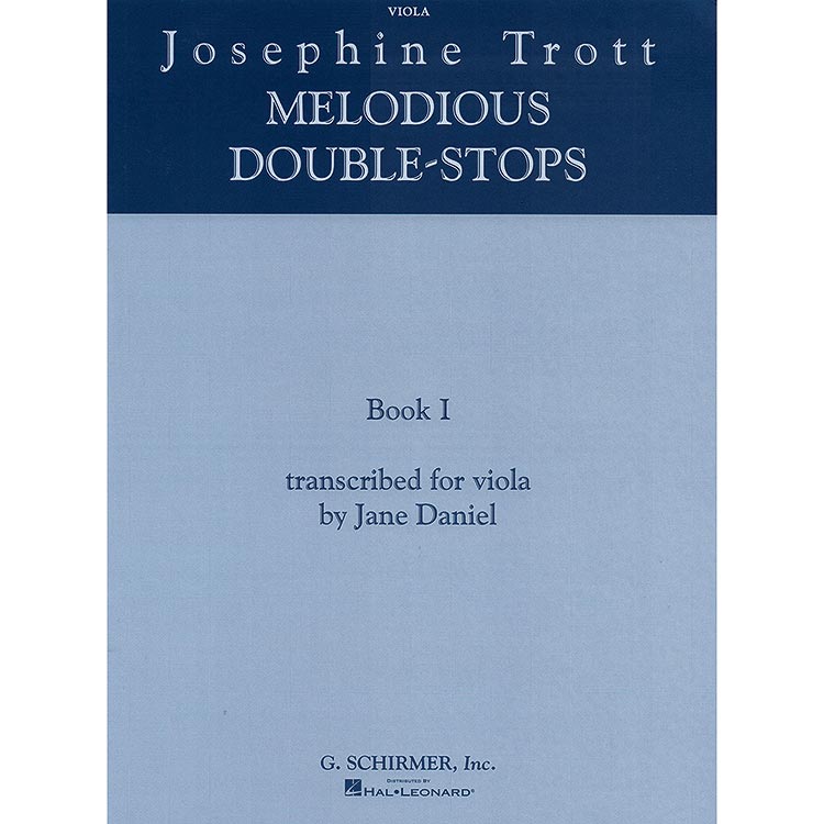 Melodious Double Stops, Book 1, Viola; Trott (Sch)