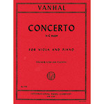 Concerto in C Major, viola and piano; Jan Krtitel Vanhal (International)