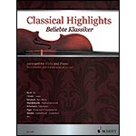 Classical Highlights, for viola and piano; Various (Schott)