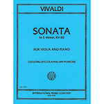 Sonata in E Minor, RV 40 for viola and piano; Antonio Vivaldi