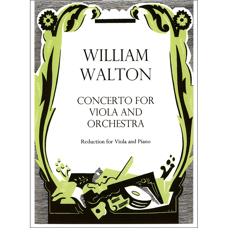 Viola Concerto for viola and piano (1962 revised version); William Walton