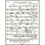 Legende in C minor, Op. 17 for viola and piano (arr. Anzoletti); Henryk Wieniawski (Gems Music Publications)