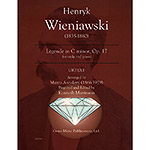 Legende in C minor, Op. 17 for viola and piano (arr. Anzoletti); Henryk Wieniawski (Gems Music Publications)