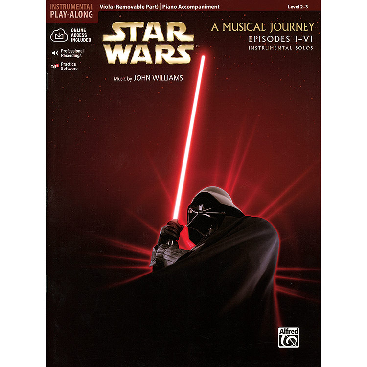 Star Wars: A Musical Journey, viola and piano, with online access; John Williams