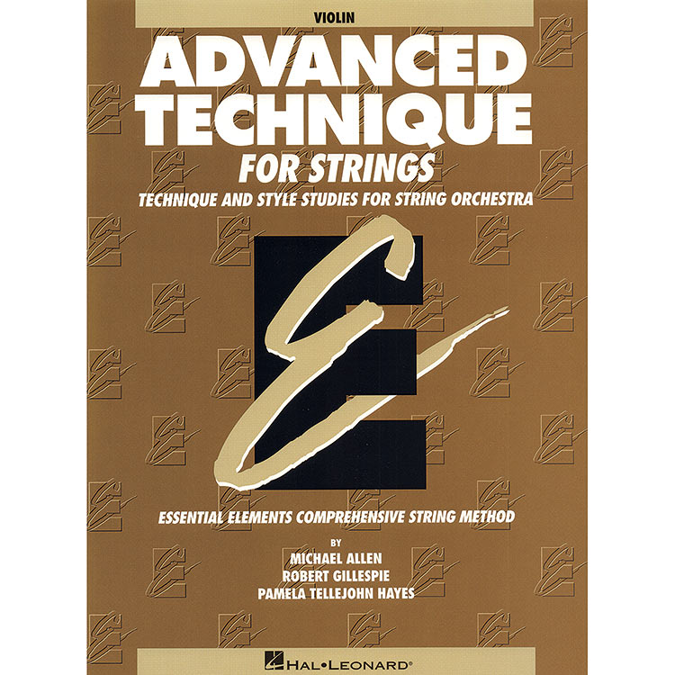 Advanced Technique (Original), book 4, for violin (Hal Leonard)