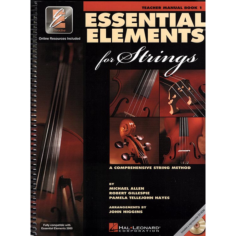 Essential Elements 2000, Book/CD/DVD 1, teacher's manual (Hal Leonard)