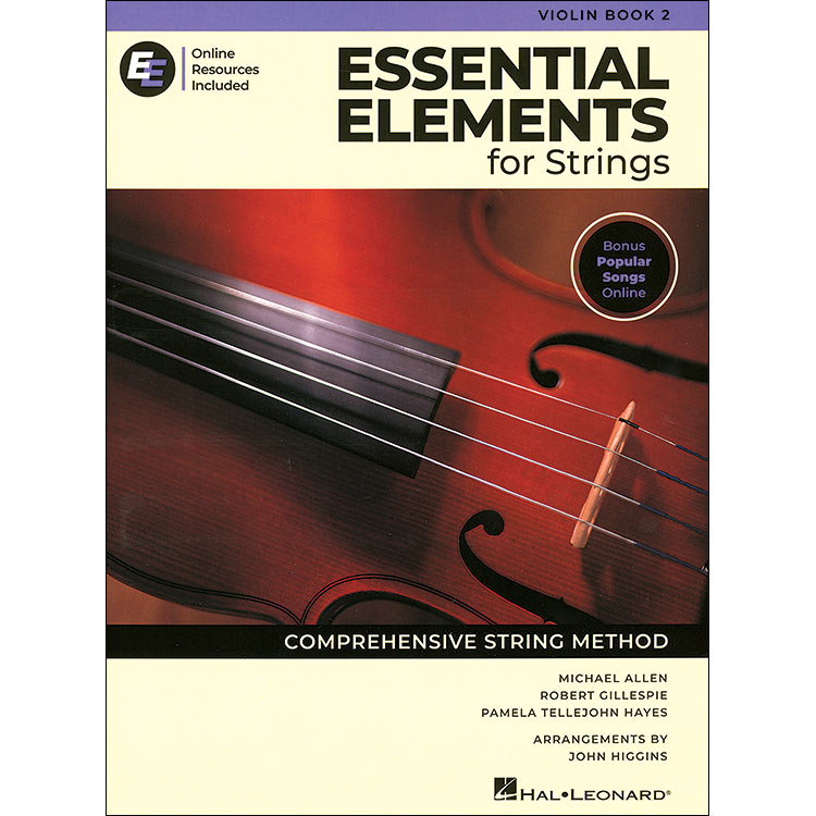 Essential Elements, Book 2 for violin (2025 Edition); Allen