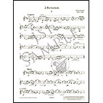 2 Romances, violin or viola and piano; Elfrida Andree