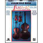 String Festival Solos, Book 1, for violin, easy; Samuel Applebaum (Alfred)