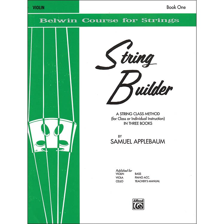 String Builder, Book 1, for violin; Samuel Applebaum (Alfred)