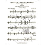 Twelve Characteristic Preludes, Op.9 for violin solo; Leopold Auer