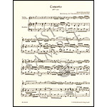 Concerto in A Minor, BWV 1041 for violin and piano (urtext); Johann Sebastian Bach
