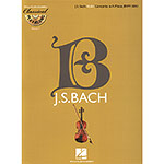 Concerto No. 1 in A Minor, for violin and piano, Book/CD; Johann Sebastian Bach (Hal Leonard)