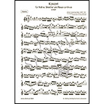 Concerto in A Minor, BWV 1041 for violin and piano; Johann Sebastian Bach