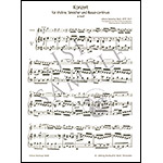 Concerto in A Minor, BWV 1041 for violin and piano; Johann Sebastian Bach