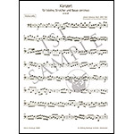 Concerto in A Minor, BWV 1041 for violin and piano; Johann Sebastian Bach