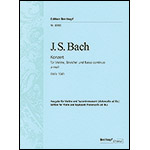 Concerto in A Minor, BWV 1041 for violin and piano; Johann Sebastian Bach